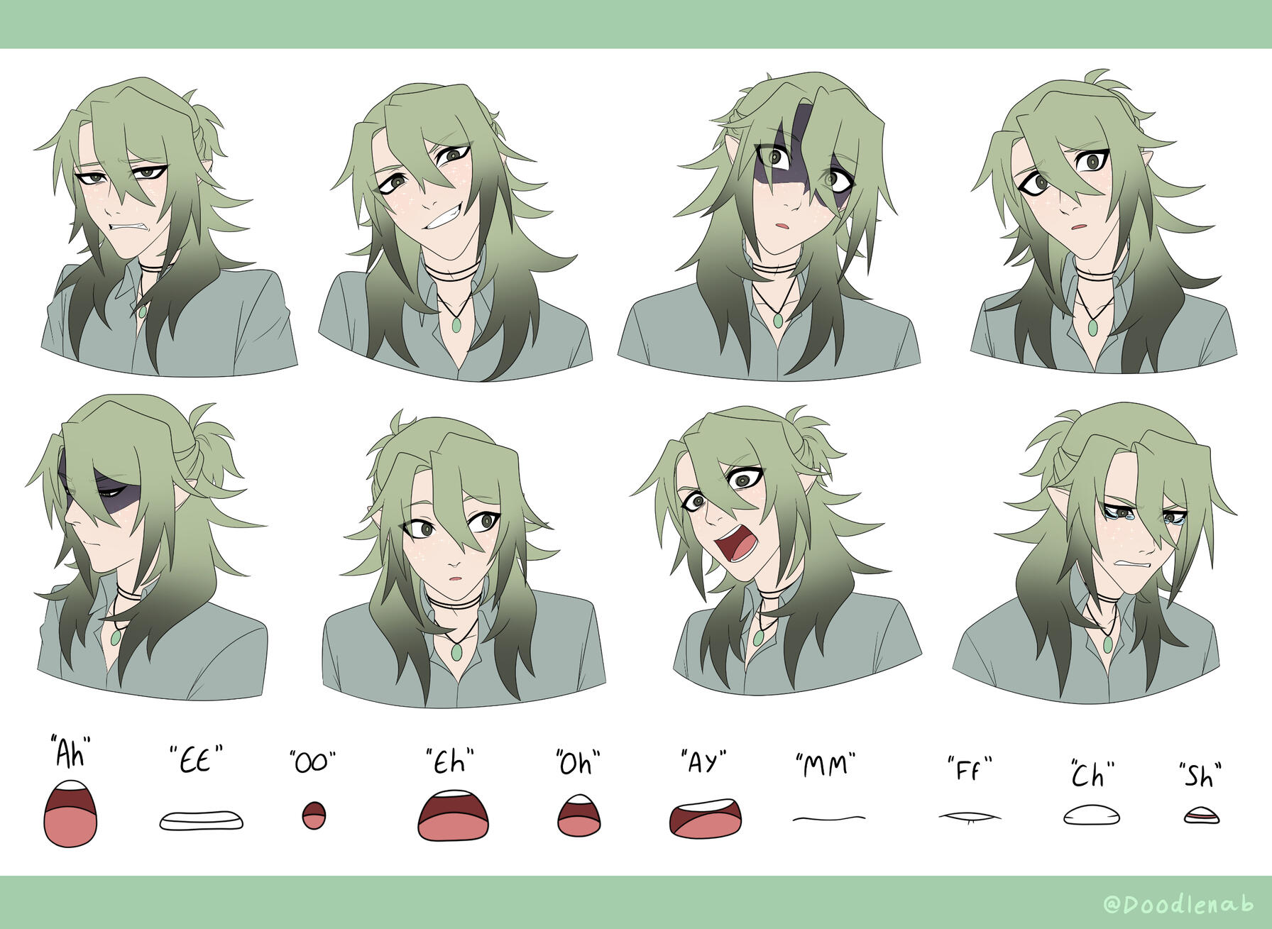 Expression sheet example