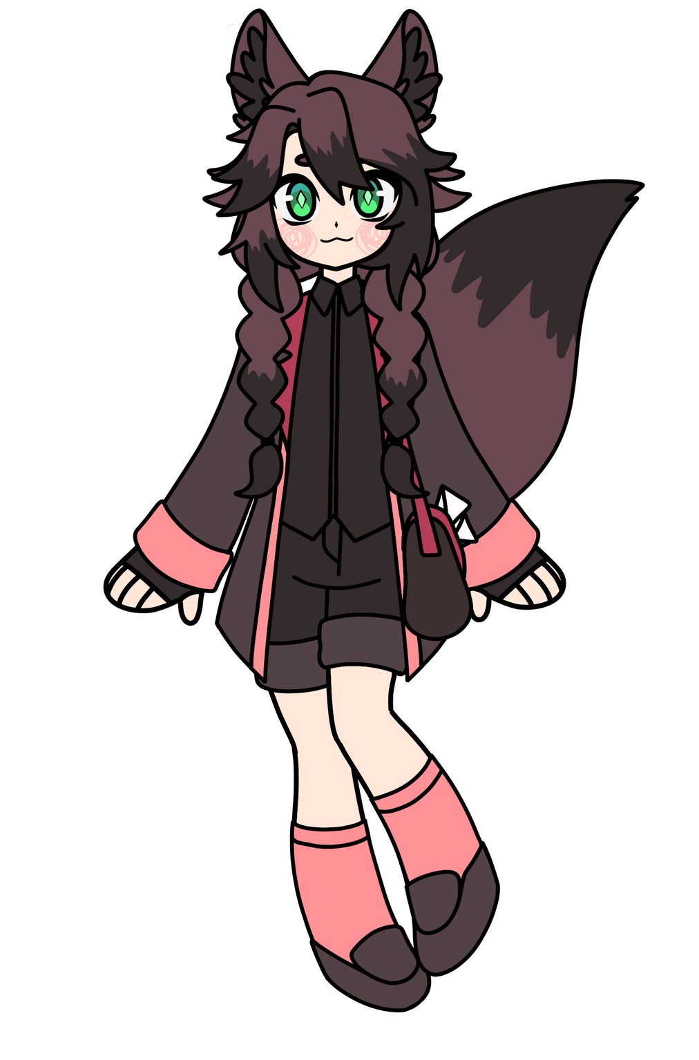 Toon style Live2d art example